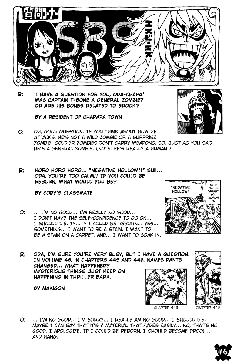 One Piece, Chapter 461 image 20